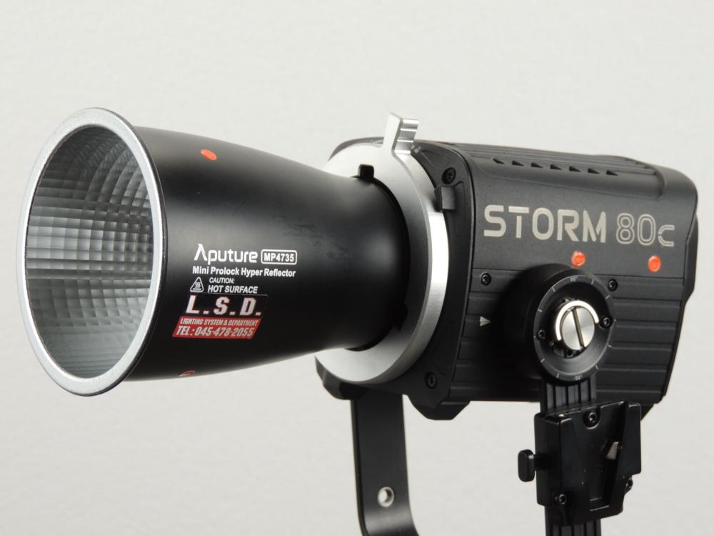 Aputure STORM80c CF4フレネルレンズ